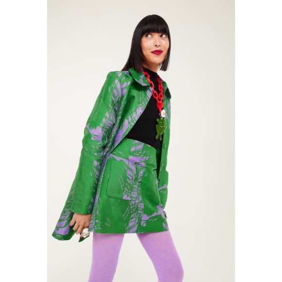 NWT! Iris Apfel x H&M Jacquard-weave Skirt - Picture 2 of 6